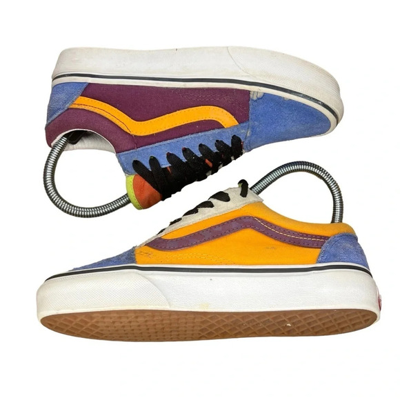 Vans Old Skool 'Mix & Match - Grape Juice Bright Marigold' - Women's 5‎ - Picture 3 of 11